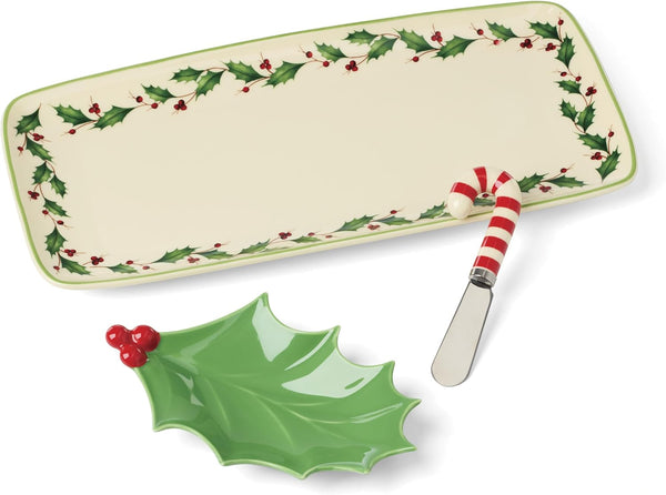 Lenox Holiday Hostess Set with Spreader