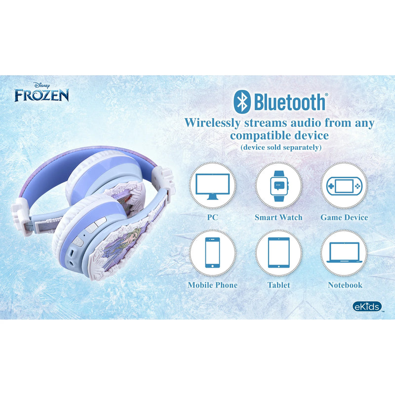 eKids Disney Frozen Bluetooth Headphones