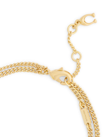 COACH Floral Statement Charm Line Bracelet