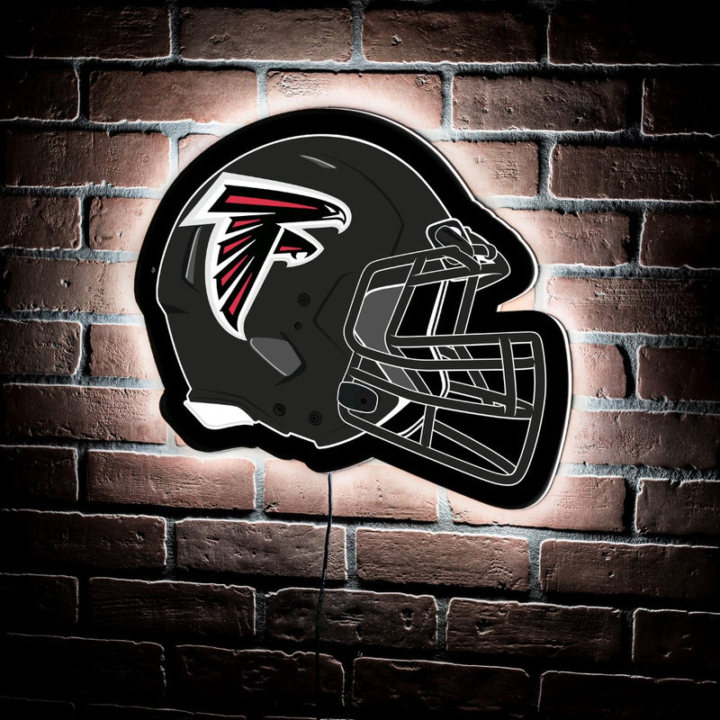 Evergreen Atlanta Falcons Helmet 19" x 15" LED Lighted Sign