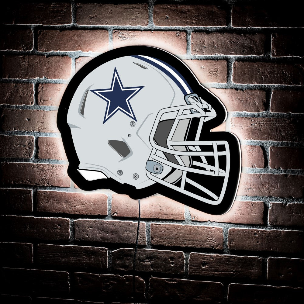 Evergreen Dallas Cowboys Helmet 19" x 15" LED Lighted Sign