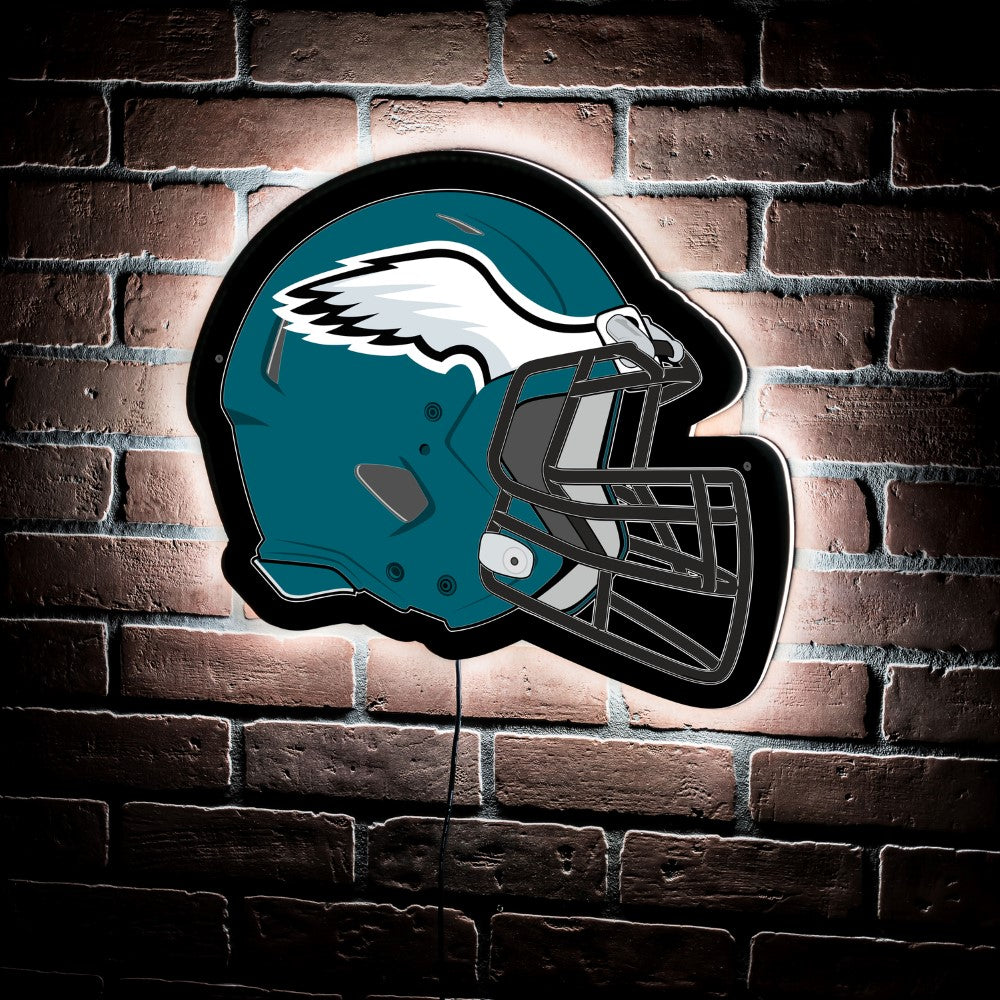 Evergreen Philadelphia Eagles Helmet 19" x 15" LED Lighted Sign
