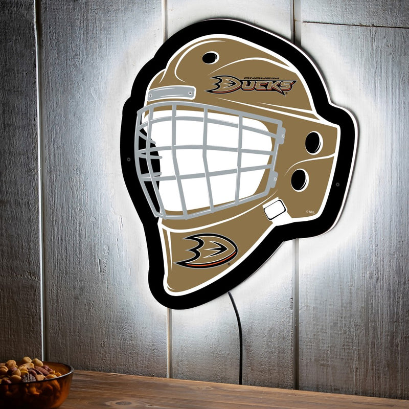 Evergreen Anaheim Ducks Helmet 19" x 15" LED Lighted Sign