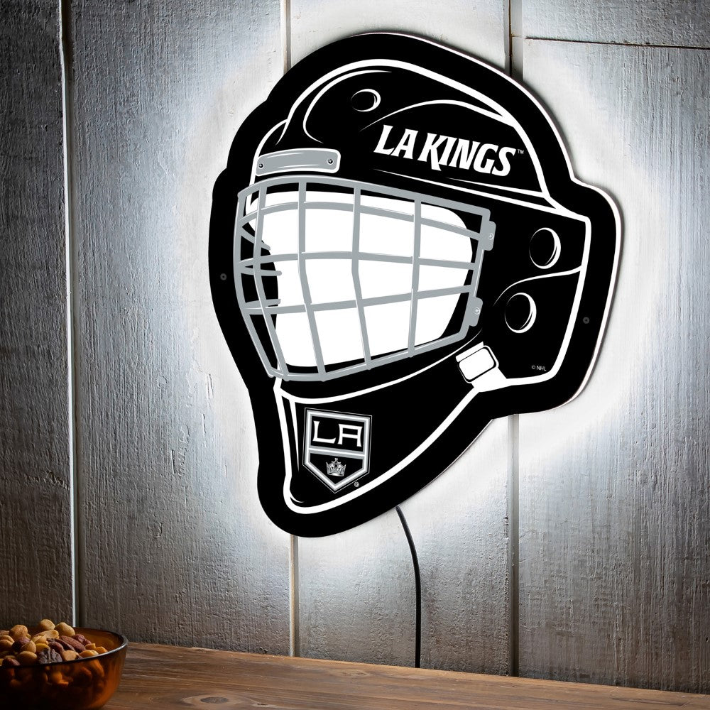 Evergreen Los Angeles Kings Helmet 19" x 15" LED Lighted Sign