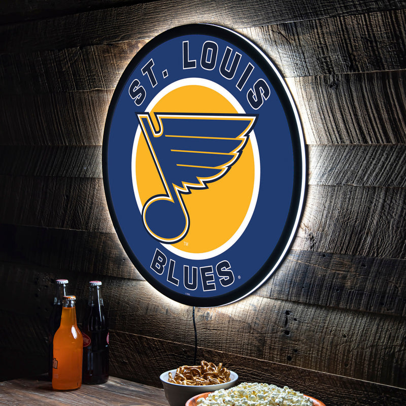 Evergreen St Louis Blues Round 23" LED Lighted Sign