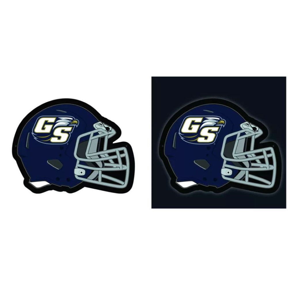 Evergreen Georgia Southern University Helmet 19" x 15" LED Lighted Sign