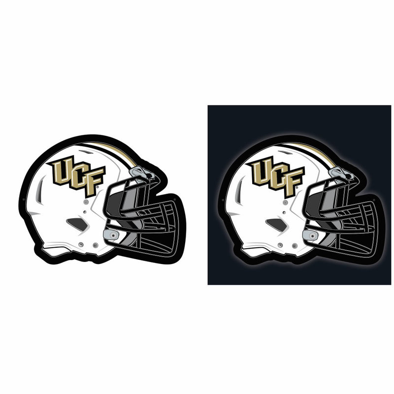 Evergreen University of Central Florida Helmet 19" x 15" LED Lighted Sign