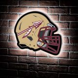 Evergreen Florida State University Helmet 19" x 15" LED Lighted Sign