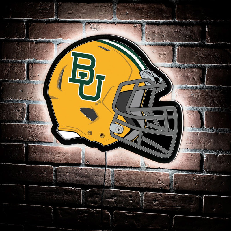 Evergreen Baylor University Helmet 19" x 15" LED Lighted Sign
