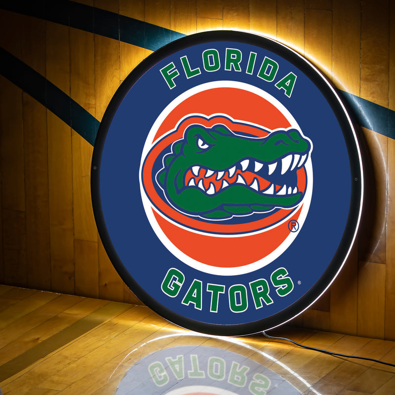 Evergreen University of Florida Round 23" LED Lighted Sign