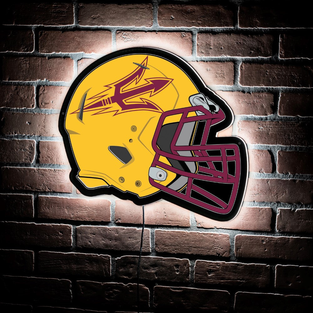 Evergreen Arizona State University Helmet 19" x 15" LED Lighted Sign