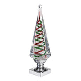 Evergreen Christmas Tree Spiral LED Water Lantern