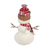 Evergreen Woodland Storybook Fabric Snowman