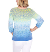 Ruby Rd. Womens Ballet Neck Top