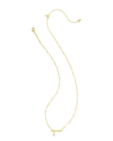 Kendra Scott Mom Crystal Short Pendant Necklace - Gold-Plated
