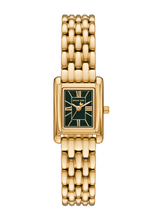 Michael Kors Womens Petite Essex Gold-Tone Watch