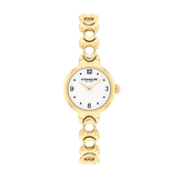COACH Womens Iris Gold-Tone Watch
