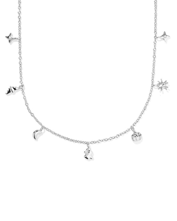 Kendra Scott Halloween Silver Strand Necklace