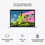 Apple 13-inch MacBook Air M5 10-core CPU 8-core GPU 16GB Memory 512GB SSD-Sky Blue