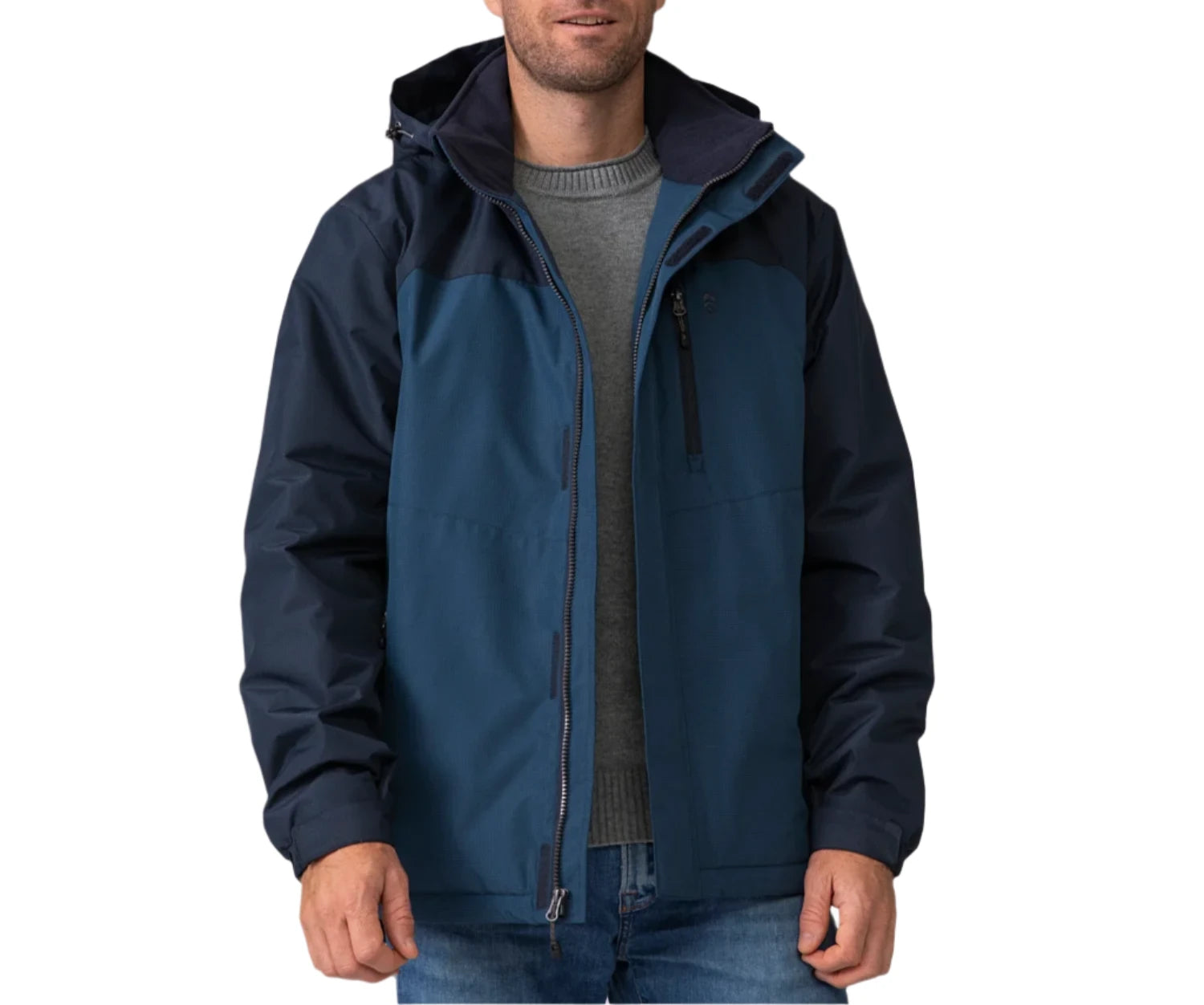 Free Country Mens Arvon Mid Weight Full-Zip Jacket