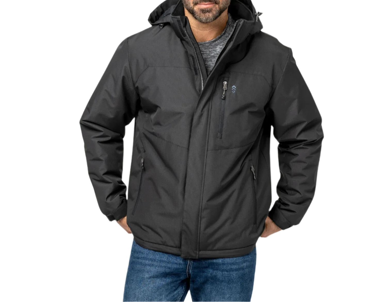 Free Country Mens Arvon Mid Weight Full-Zip Jacket