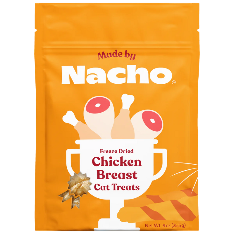 Made By Nacho Freeze-Dried Chicken Breast Cat Treats - 0.9 oz.