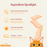 Made By Nacho Freeze-Dried Chicken Breast Cat Treats - 0.9 oz.