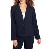 Emaline Womens One-Button Blazer Jacket