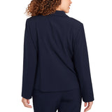 Emaline Womens One-Button Blazer Jacket