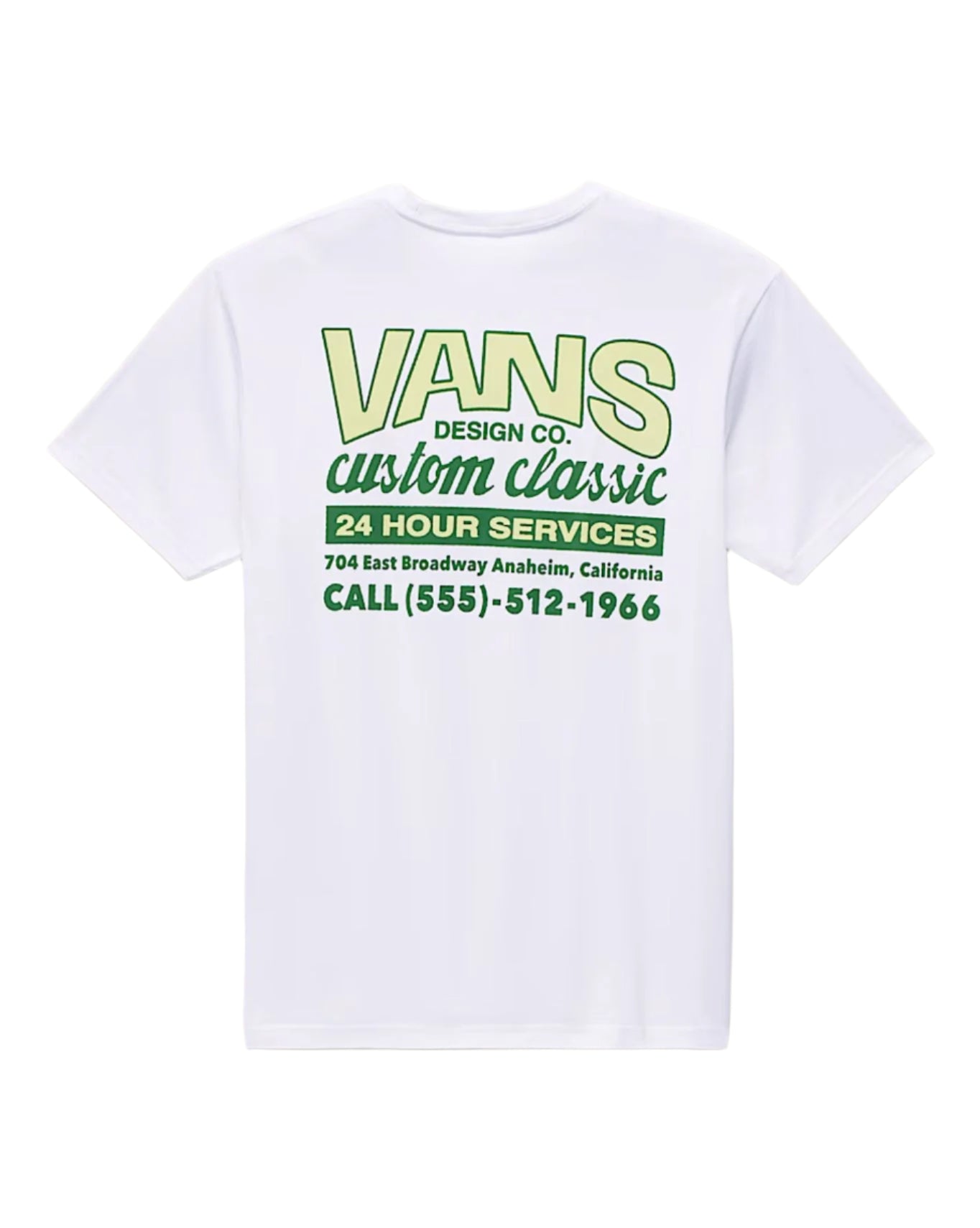 Vans Mens Shop Front Short Sleeve T-Shirt