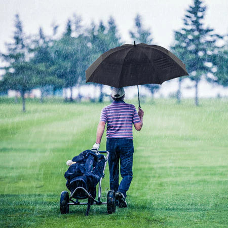 Totes Vented Golf Stick Umbrella with Wind & Sun Protection