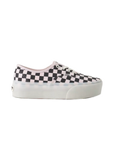 Vans Authentic Checkerboard Platform Shoes - Unisex Sizing