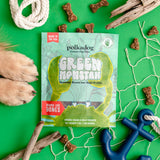 Polkadog Green Monstah Bone Shaped Crunchy Dog Treats - 7 oz.