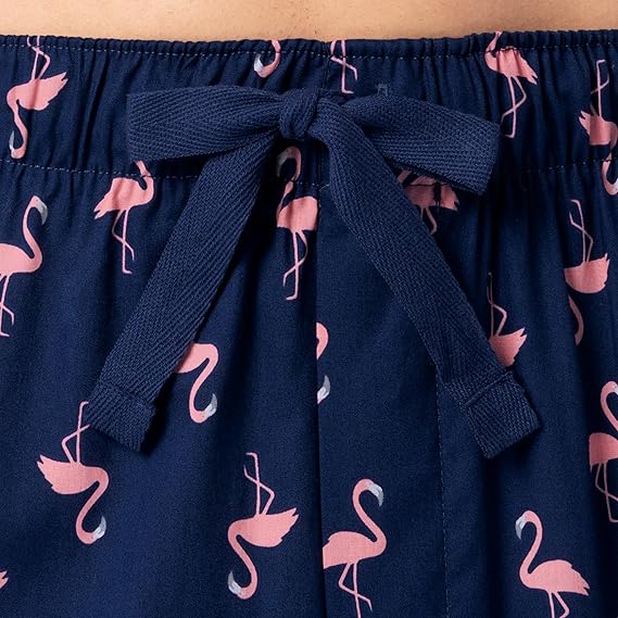 IZOD Mens Flamingo Pajama Shorts