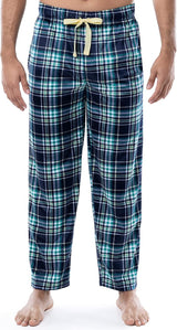 IZOD Mens Fleece Plaid Sleep Pants