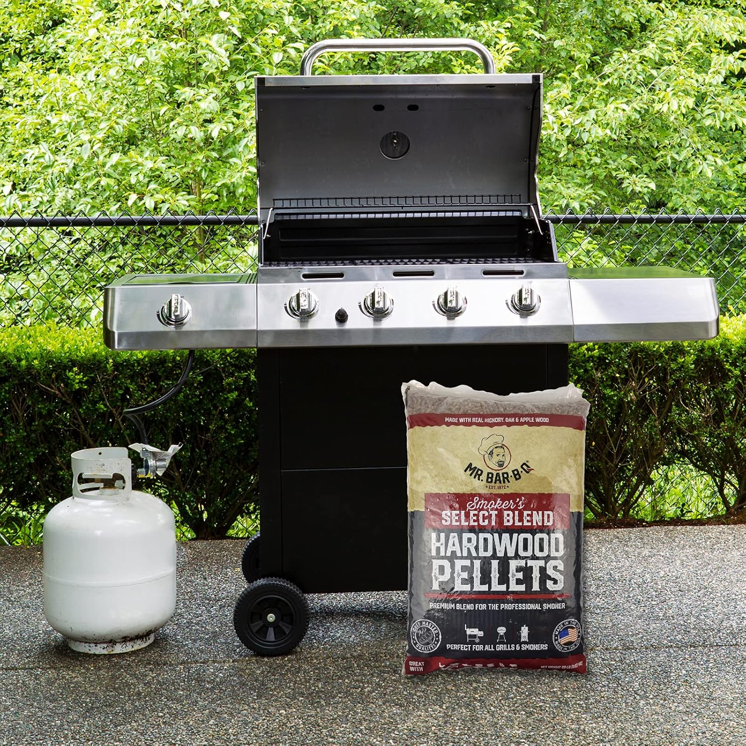 Mr. Bar-B-Q Smokers Select Blend Smoking Pellets - 20 lb.