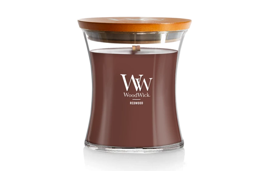 WoodWick Medium Hourglass Candle - Redwood