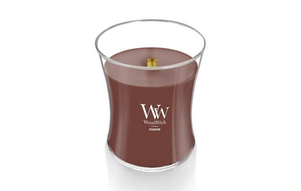 WoodWick Medium Hourglass Candle - Redwood