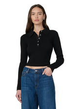 Joe's Jeans Womens Lisa Polo Sweater