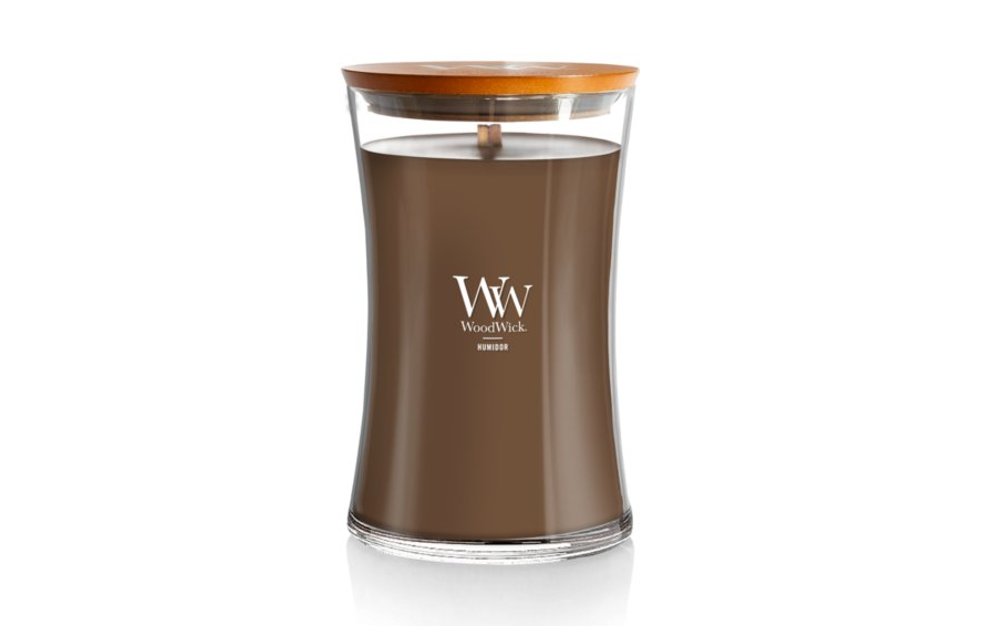 WoodWick Large Hourglass Candle - Humidor