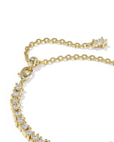 Kendra Scott Fate Gold Tennis Bracelet