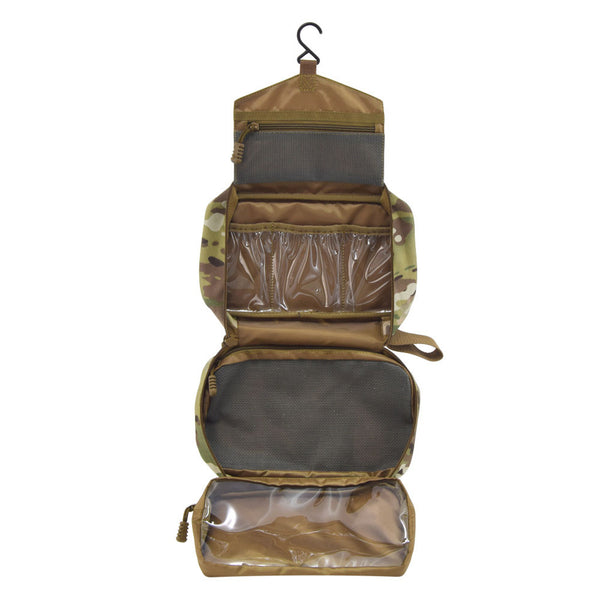 Flying Circle Concho Hanging Toiletry Bag