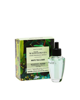 Bath & Body Works Wallflowers Refills 2-Pack - White Tea & Sage