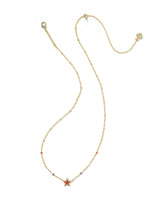 Kendra Scott Mini Cassidy Short Pendant Necklace - Red Illusion