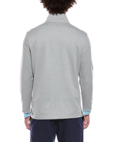 Brook Brothers Mens Pique Half-Zip Long Sleeve Shirt