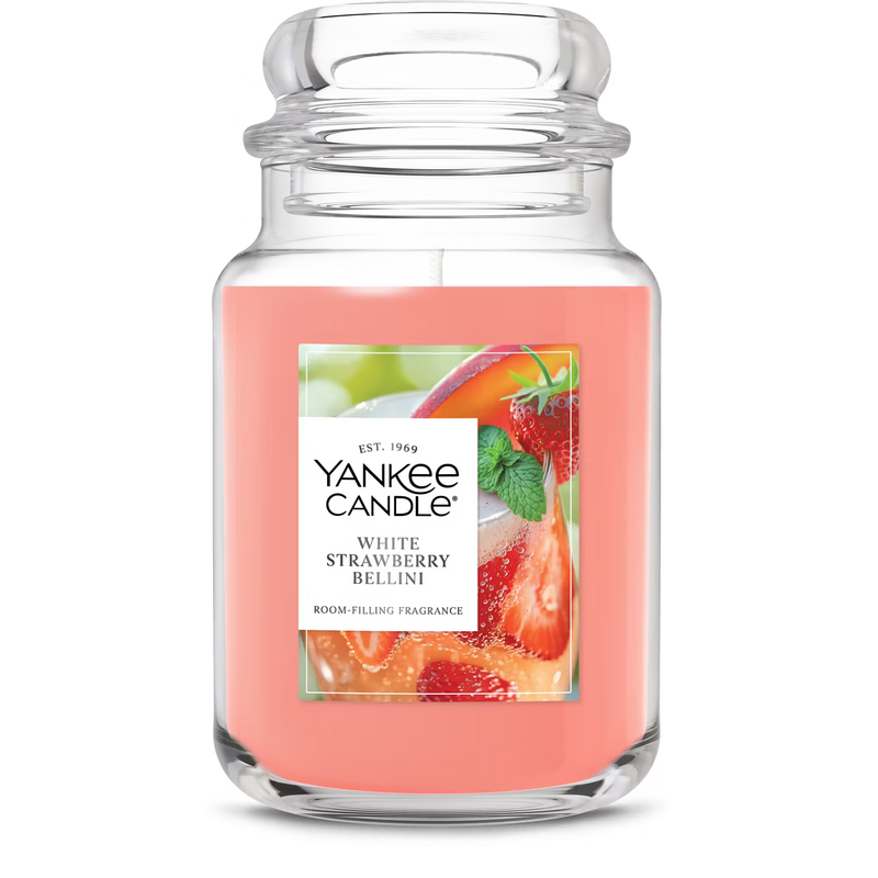 Yankee Candle Original Large Jar Candle - White Strawberry Bellini