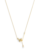 COACH Cat Pearl Pendant Necklace