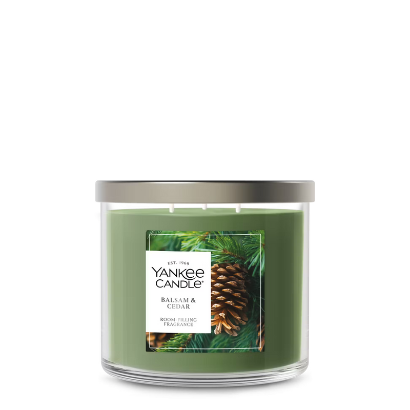 Yankee Candle 3-Wick Candle - Balsam & Cedar