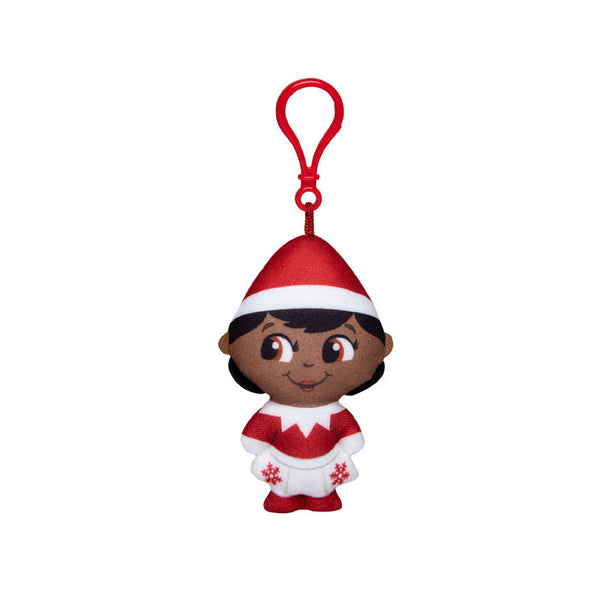 The Elf on the Shelf Santaverse Plushee Pals Mini Clips Girl Dark