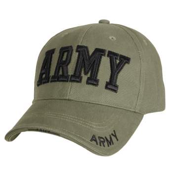 Rothco Deluxe Army Embroidered Low Profile Insignia Cap